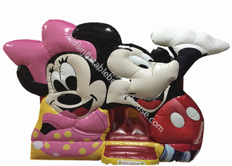 Klassisches Disney-Cartoon-Mickey-aufblasbares Sprunghaus, lustiges PVC-aufblasbares Mickey-Schloss, hüpfendes, kommerzielles aufblasbares Sprunghaus