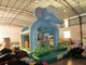 Neue aufblasbare Hüpfburg für Kinder, niedliche aufblasbare Elefanten-Mini-Türsteher für Geburtstagsfeier
