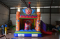 Aufblasbare Zirkusclown-Türsteher-Kombination voller digitaler Malerei, lustiger, aufblasbarer Clown-Sprung mit Rutsche