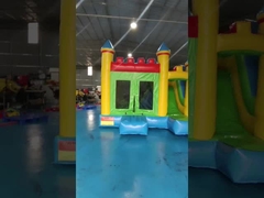 Aufblasbare Kombinationen aus kommerzieller PVC-Kastell aufblasbare Rutsche