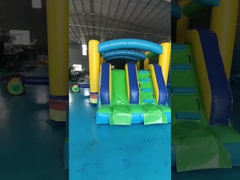 Digitales Drucken aufblasbare Hindernisbahnen Combo PVC kommerzielle aufblasbare Aussteiger Combo