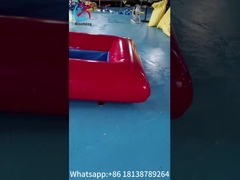 Kommerzielle Qualität PVC Trapaulin Wasserrutsche Zubehör aufblasbares Wasserspiel Lange Rutsche Für Erwachsene
