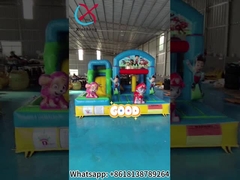 Populärer Cartoon Aufblasbares Sprunghaus mit Rutschen PAW Patrouille Aufblasbare Combo für Kinder
