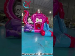 Aufblasbares Sprunghaus mit Schiebereglern Octopus Pirate Aufblasbares Combo