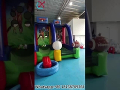 Outdoor Interaktives aufblasbares Sportspiel aufblasbares Ballspiel