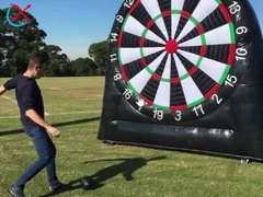 Hersteller Aufblasbare Sportspiele Aufblasbare Fußballdarts Interaktive Spiele
