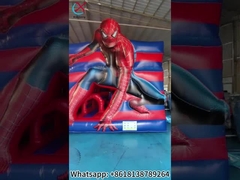 Aufblasbare Combo Castle Spiderman Sprunghaus mit Rutsche