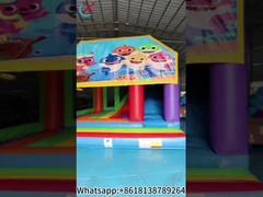 Aufblasbarer Sprungschütze Schloss Rutsche Unterwasserwelt Thema kommerzielles Sprunghaus