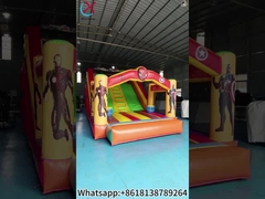 Fabrik kommerzielle aufblasbare Rutsche Spider-Man aufblasbare Springburg