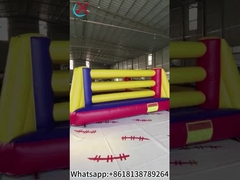 Outdoor Interaktives Spiel Aufblasbare Wrestling Boxring Sport Spiel