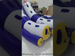 Aufblasbare Wasserspiele, strapazierfähiges PVC, dickes, aufblasbares, schwimmendes Wippbrett