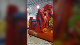 Avengers Hüpfburg-Rutschkombi-Spaß