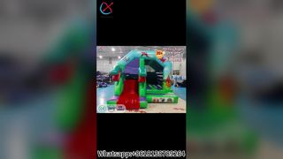 Dinosaurier-Hüpfhaus-Rutschspaß für Kinder