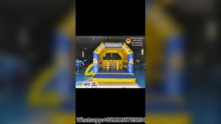 Minions Hüpfburg mit Rutschspaß!