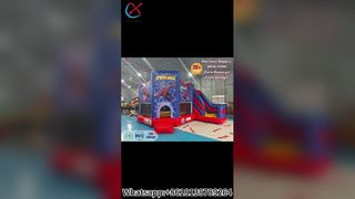 SpiderMan-Hüpfburg-Rutschspaß-Party!