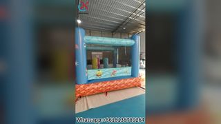 SpongeBob-Hüpfhaus-Spaßrutsche