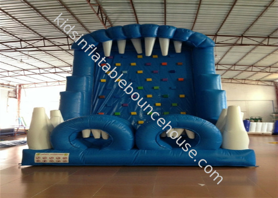 Blue Rock Klettern Sprunghaus 6 x 4m kommerzielle aufblasbare Leiter Klettern