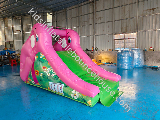 3.5x1.8x2.5m aufblasbare Wasserrutschen mit Elefantenthema