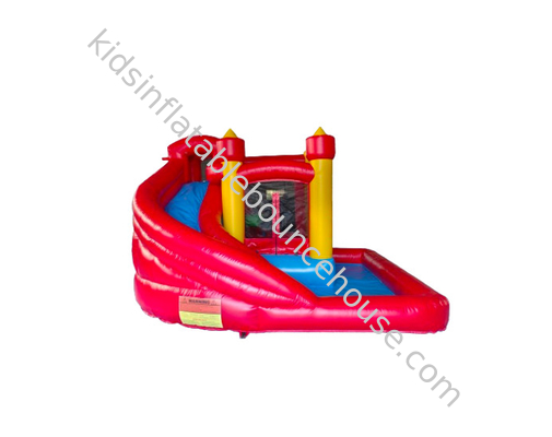 EN14960 Feuerdichte kommerzielle aufblasbare Kombo-Wasserrutschen