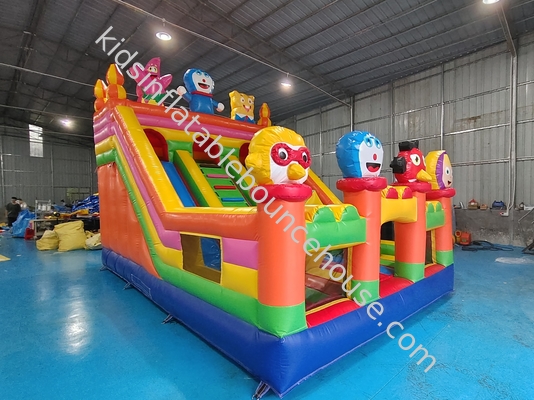 Digitale Druckerei aufblasbare Trockenslide Doppelslide Kartonfiguren für Kinder