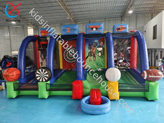 Kommerzielle ODM/OEM Outdoor Interaktive Aufblasbare Sportspiel Aufblasbare Ball-Shoot-Spiel