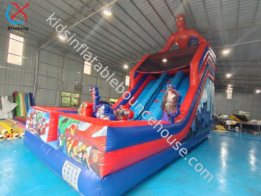 Fabrikant Aufblasbare Trockenslide Spiderman Aufblasbare Doppelslide