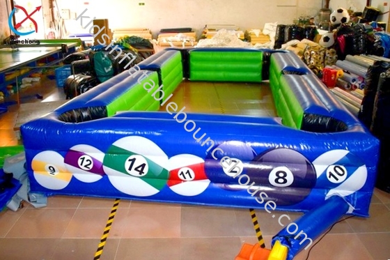 Individuell aufblasbare Fußball Fußball Snooker Spiele Ball Pool Aufblasbare Billard