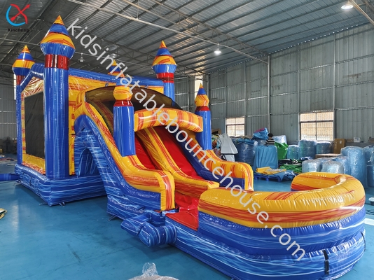 Aufblasbare Burg Party Aufblasbare Combo-Slide Kommerzielle Aufblasbare Burg Sprunghaus