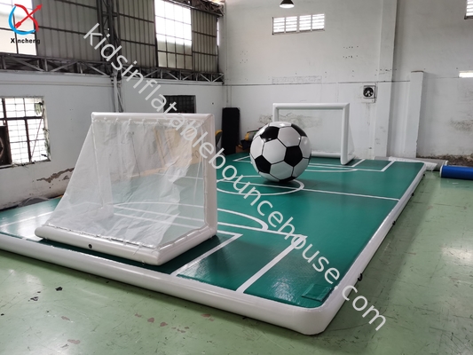 Individuelles Fußballfeld Interaktive Sportspiele Aufblasbares Wasserfußballfeld
