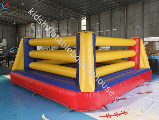 Kommerzielles Outdoor-Interaktivspiel Aufblasbare Wrestling Boxring Sportspiel