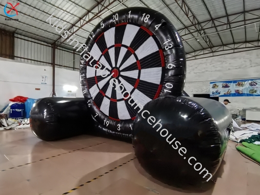 Aufblasbare Fußball-Schießziele Aufblasbare Fußball Dart Board Sport Spiel