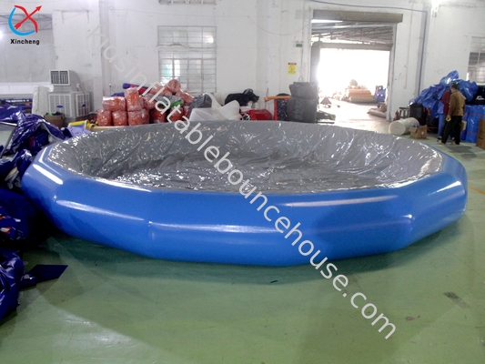 Kundenspezifischer luftdichter aufblasbarer Swimmingpool, langlebiger PVC-aufblasbarer Wasserpool