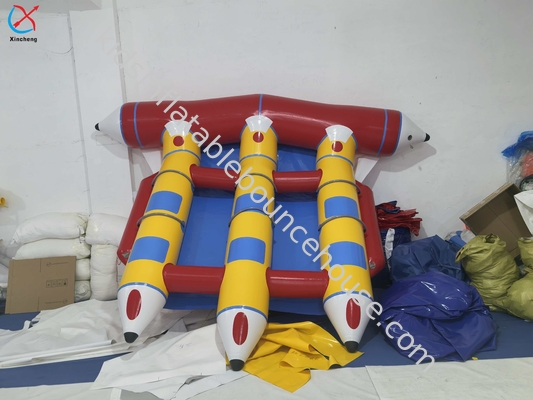 Hersteller Aufblasbare Bananenboothandtücher Fliegende Schwimmer Bananenwasserspiele