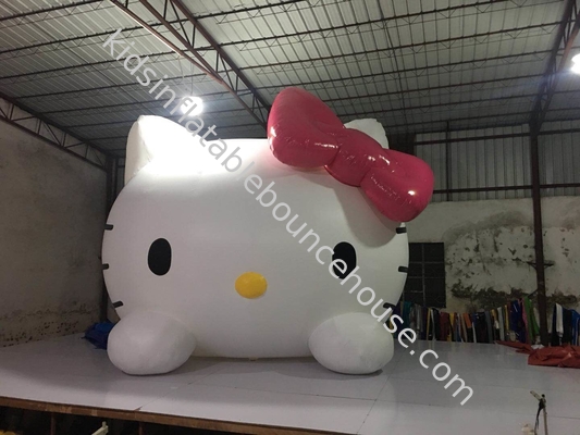 Maßgeschneiderte Partys und Veranstaltungen Aufblasbare Werbeanzeigen Hello Kitty Blow Up Cartoon