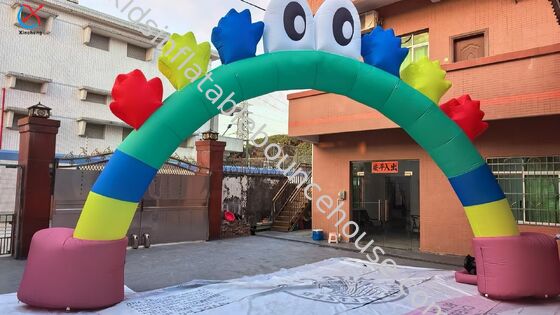 Gewerbliche Anpassung von starkem Pvc-beschichtetem Nylon-Werbebogen