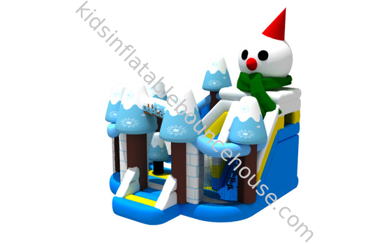 Aufblasbares Combos-Weihnachtsaufblasbare Sprungs-Haus-Schneemann-Schloss-Prahler-Spielwaren Iceword